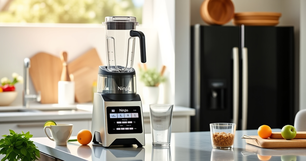 Ninja Professional Plus Kitchen System: Summer Blender & Food Prep Powerhouse