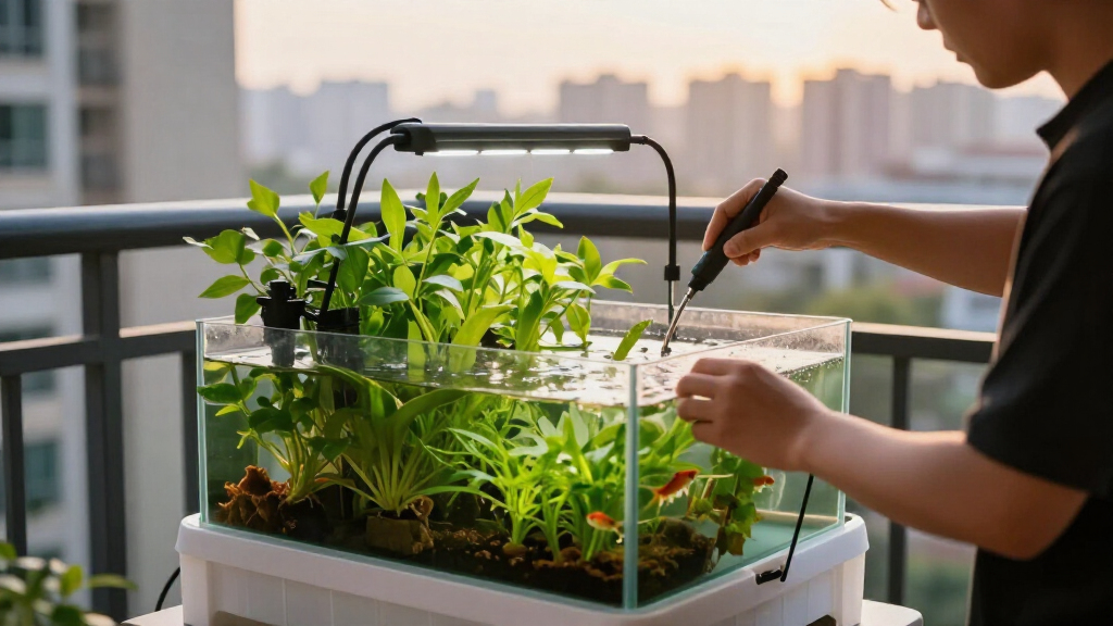 NYC Apartment Aquaponics