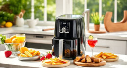 Summer Grilled Veggies & Crispy Chicken with Ninja Crispi Air Fryer