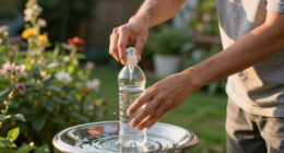 Want To Attract More Backyard Birds? This Easy Bird Bath Bottle Dripper Trick Is All You Need