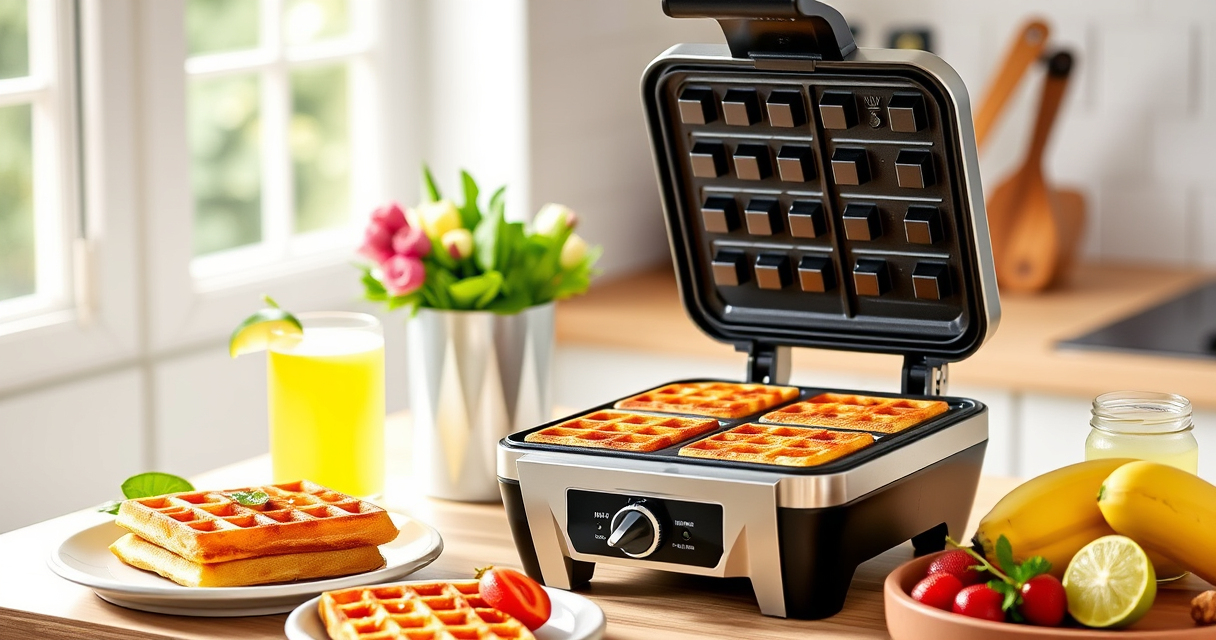 Ninja Belgian Waffle Maker Pro: Perfect Summer Breakfasts