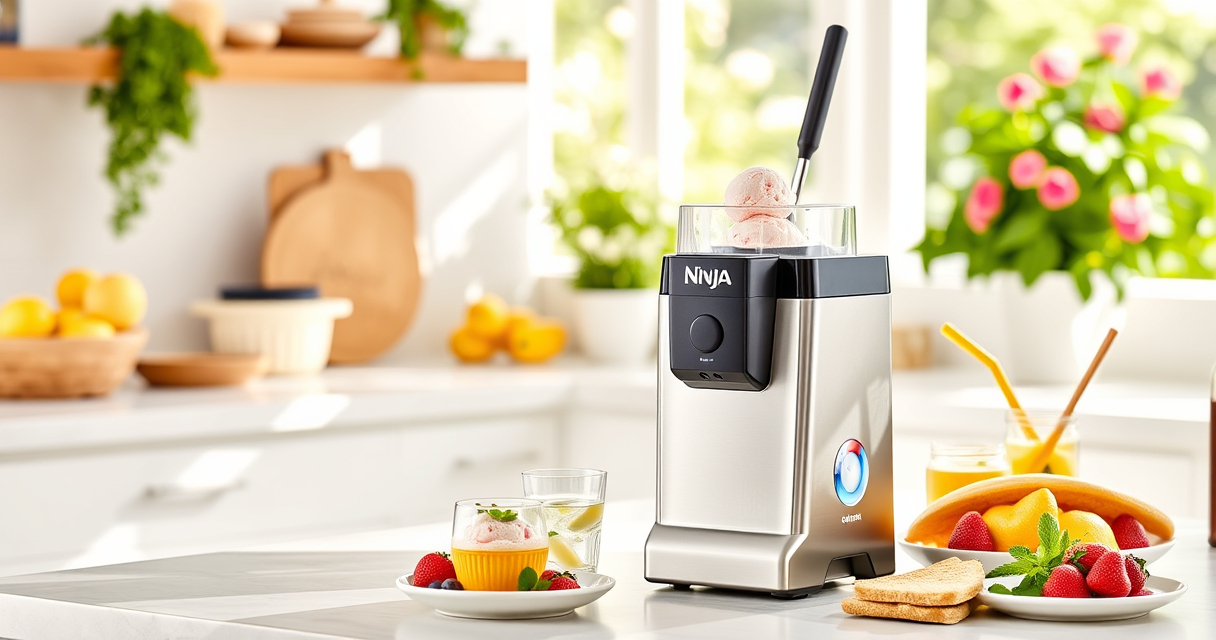 Ninja CREAMi 7-in-1 Ice Cream Maker: Summer's Coolest Dessert Solution