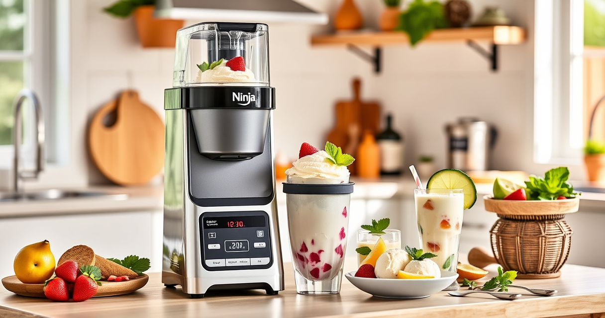 Ninja CREAMi Deluxe: The Ultimate Summer Ice Cream Maker for Your Garden