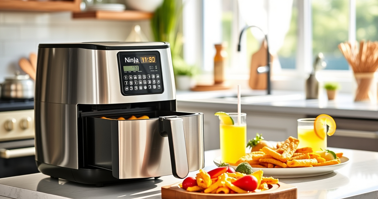 Ninja Foodi 8-Quart DualZone Air Fryer: Summer's Ultimate Kitchen Sidekick