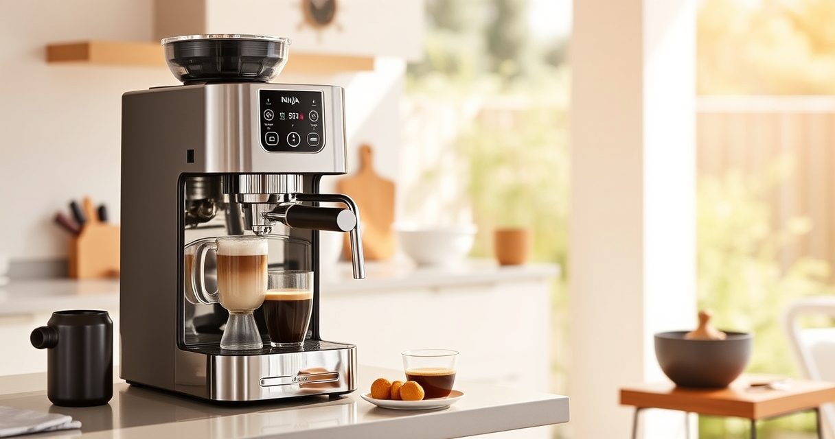 Ninja Luxe™ Café Pro Espresso Machine: Summer Sipping with Style