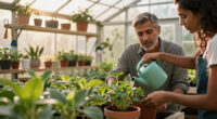 Amal And George Clooney's Greenhouse Shows How To Create A Lush Container Garden In The Smallest Spaces