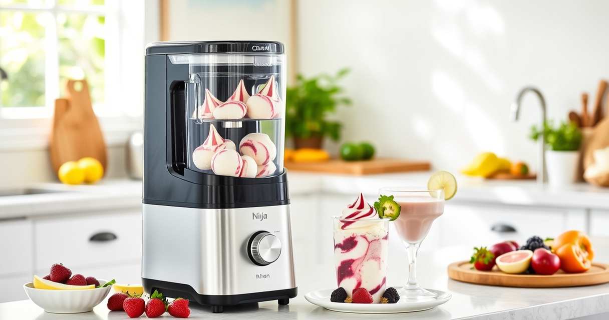 Beat the Summer Heat with the Ninja NC701 CREAMi Swirl Ice Cream Maker