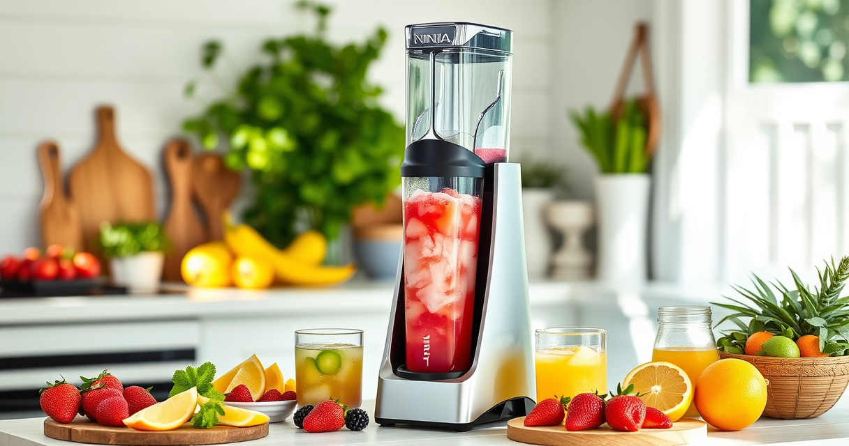 Cool Down with the Ninja SLUSHi Twist: Perfect Summer Frozen Drinks