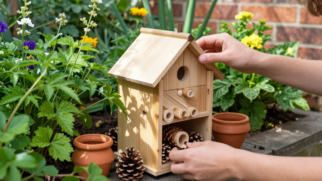 DIY A Bug Hotel To Give Beneficial Garden Insects A Home Before Temperatures Drop