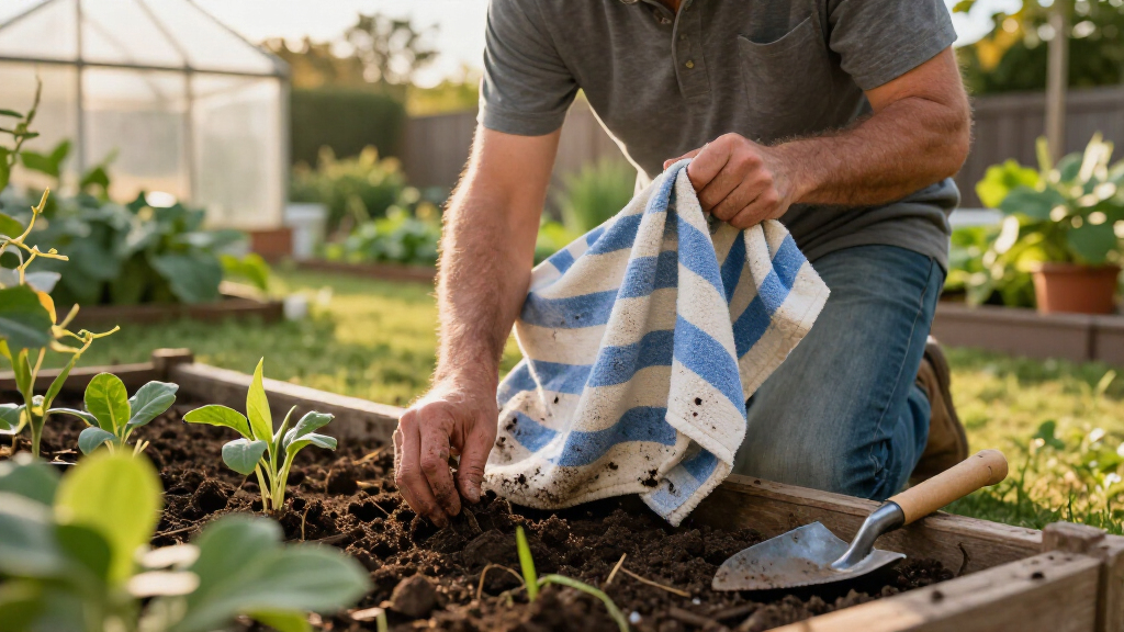 Don’t Throw Away Your Old Towels! My Husband Is A Pro Gardener, And He Always Saves Them For The Garden