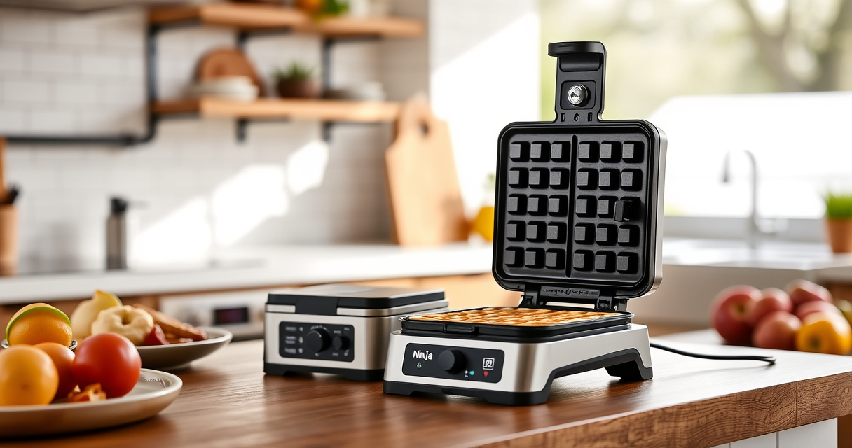 Enjoy Perfect Summer Belgian Waffles with the Ninja Waffle Maker Pro