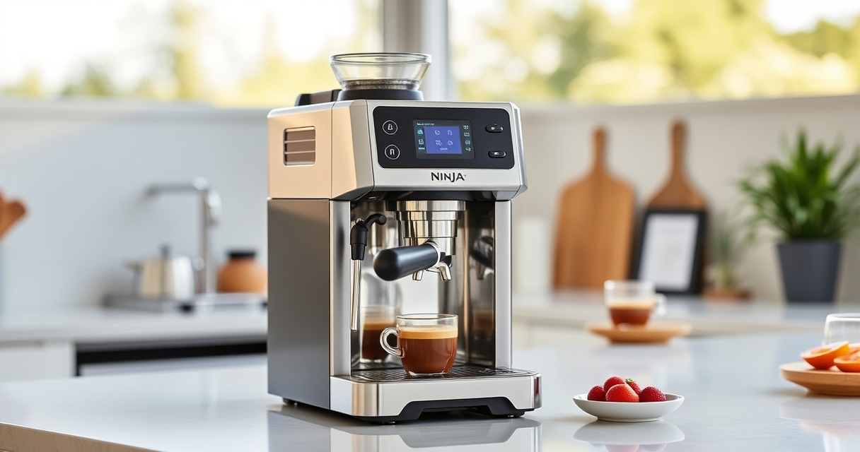 Enjoy Summer Mornings with the Ninja Luxe Café Pro Espresso Machine