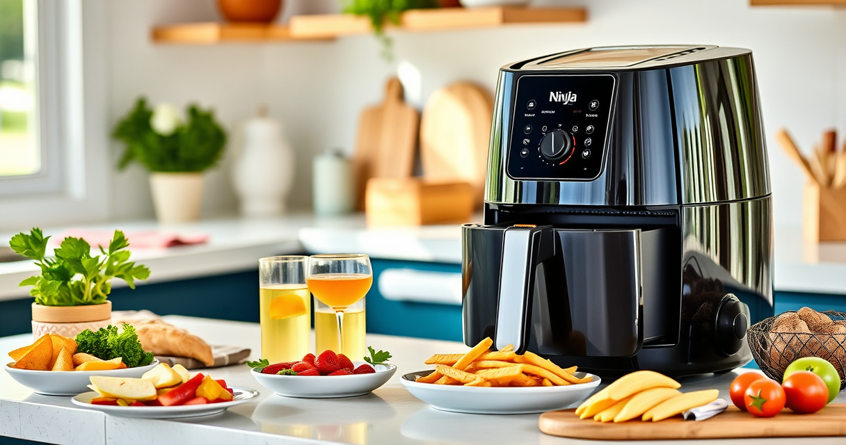 Host Effortlessly with the Ninja Air Fryer 4 Qt for Summer Gatherings