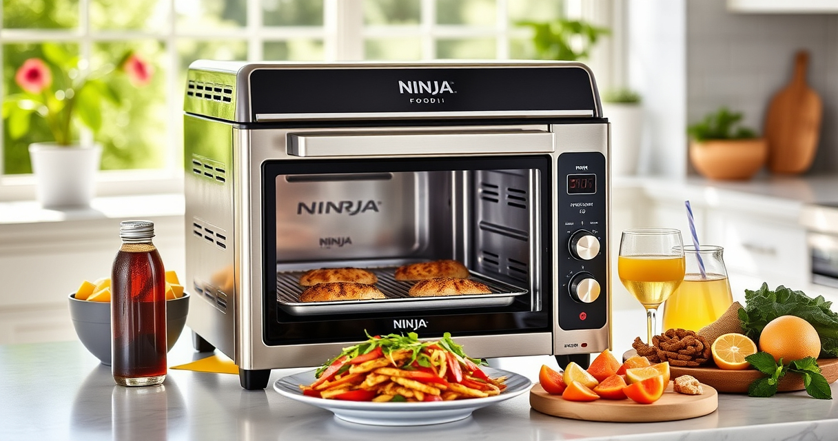 Host Effortlessly with the Ninja Foodi XL Pro Air Oven This Summer