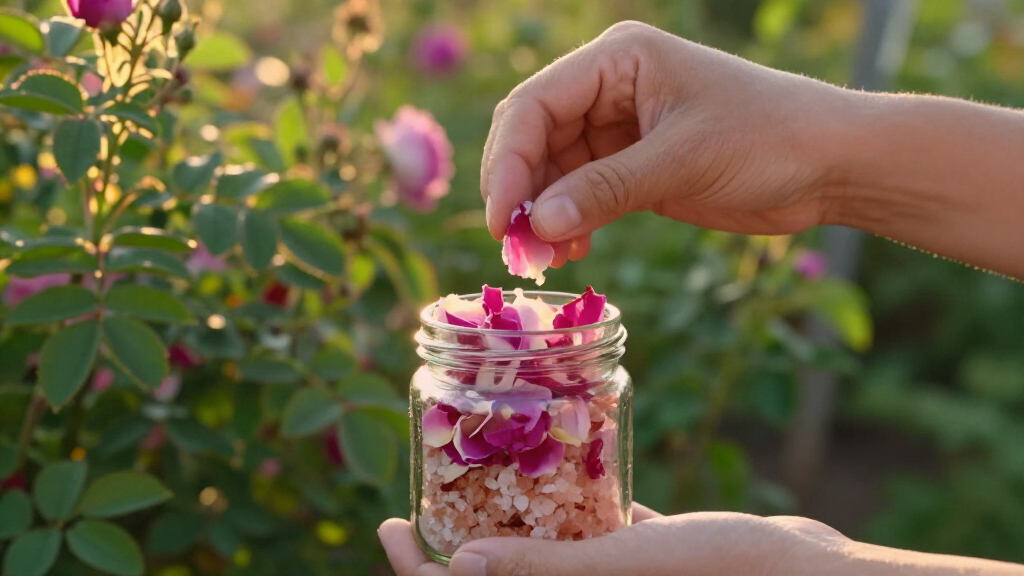 I’m Making Rose Salt From Garden-Grown Petals – It’s My Secret Ingredient When I Bake The Best Brownies In Town