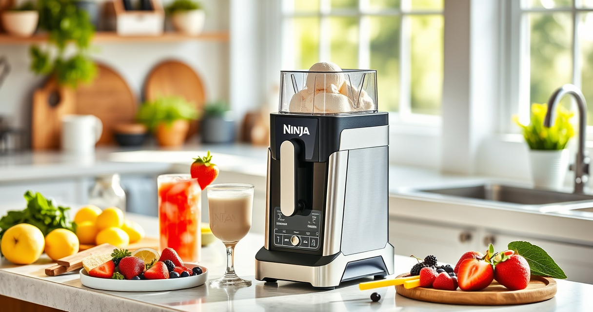 Make Your Summer Pool Party Unforgettable with the Ninja CREAMi Ice Cream Maker