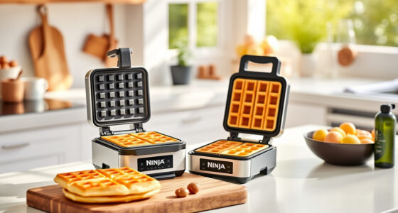 Ninja Belgian Waffle Maker Pro: Perfect Summer Waffles with Ease