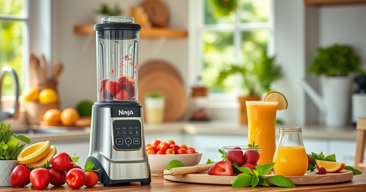 Ninja Blast Portable Blender: Perfect for Summer Garden Gatherings