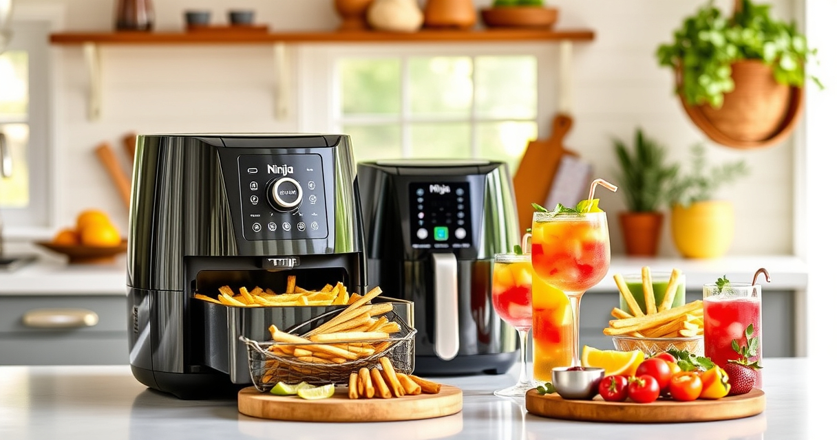 Ninja Crispi Pro 6-in-1 Glass Air Fryer: Effortless Summer Entertaining