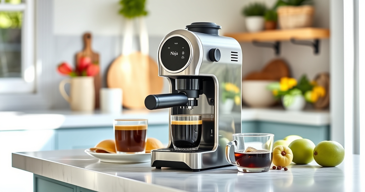 Ninja Luxe Café Mini: Effortless Summer Coffee Moments