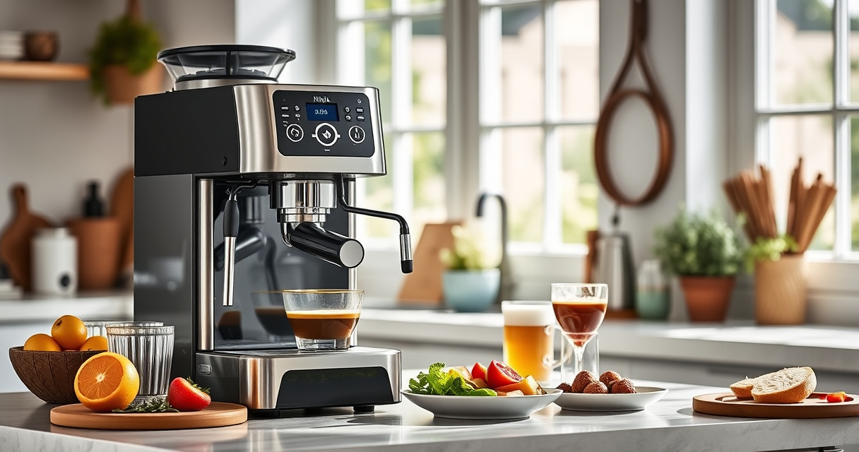 Ninja Luxe Café Pro: Your Summer Garden Party Secret Weapon