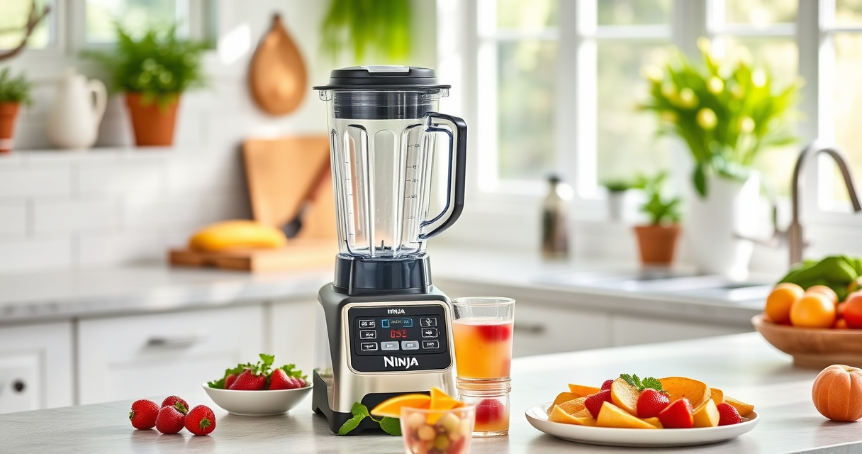 Ninja Professional Blender: Effortless Pool Party Smoothies