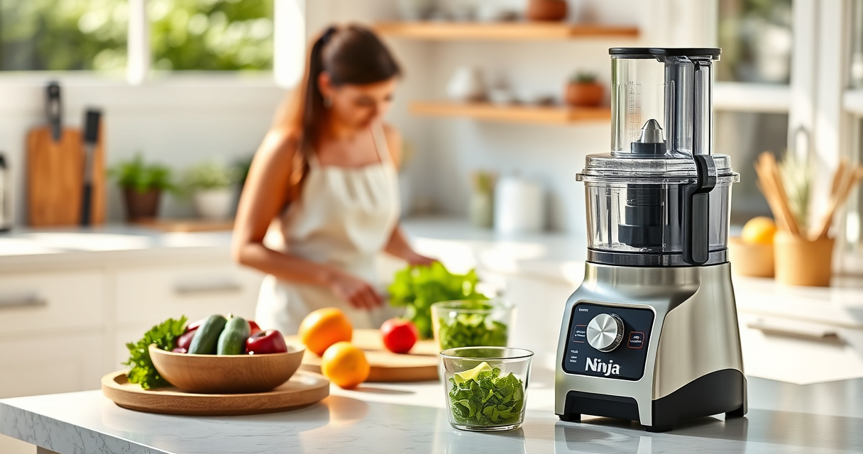 Ninja Professional Plus Food Processor: Summer Meal Prep Made Easy