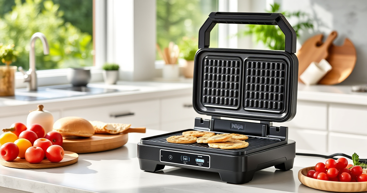 Sizzle & Serve: Ninja Foodi Pro 5-in-1 Indoor Grill for Summer Feast Prep