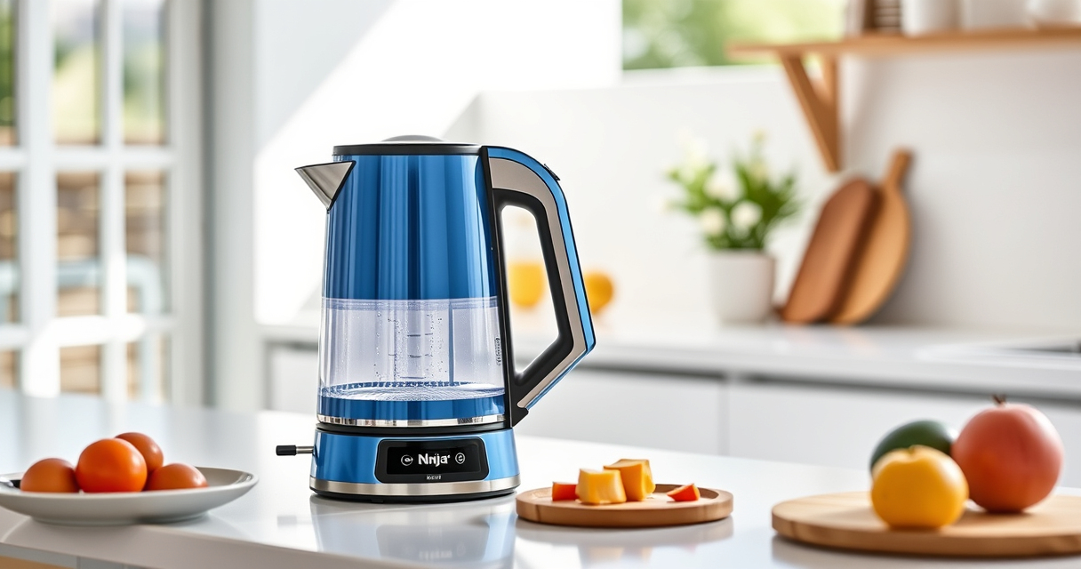 Stay Cool This Summer with the Ninja KT200BL Precision Electric Kettle