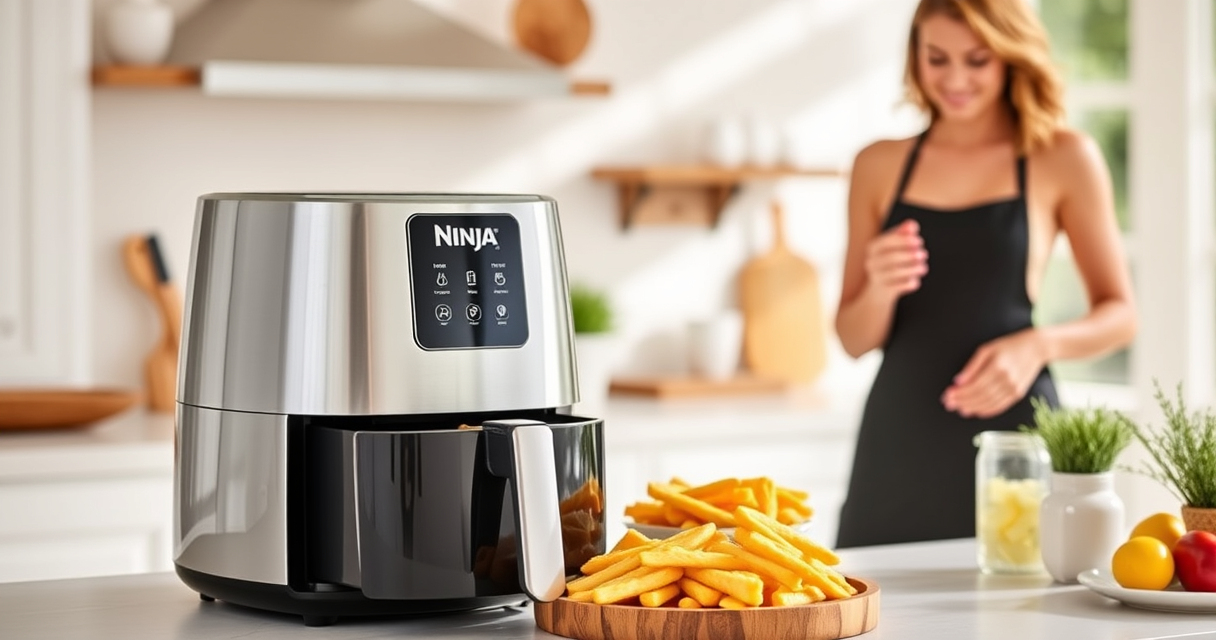 Summer Freshness with Ninja Air Fryer 4 Qt & Must-Have Accessories