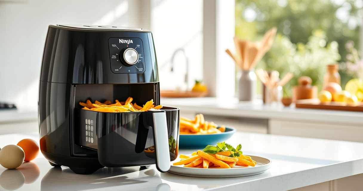 Summer Kitchen Boost: Ninja Crispi Glass Air Fryer & Must-Have Accessories