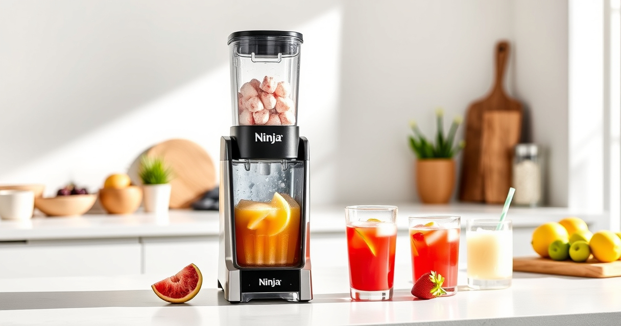 Summer-Ready Ninja SLUSHi Drink Maker Accessories for Perfect Frozen Treats