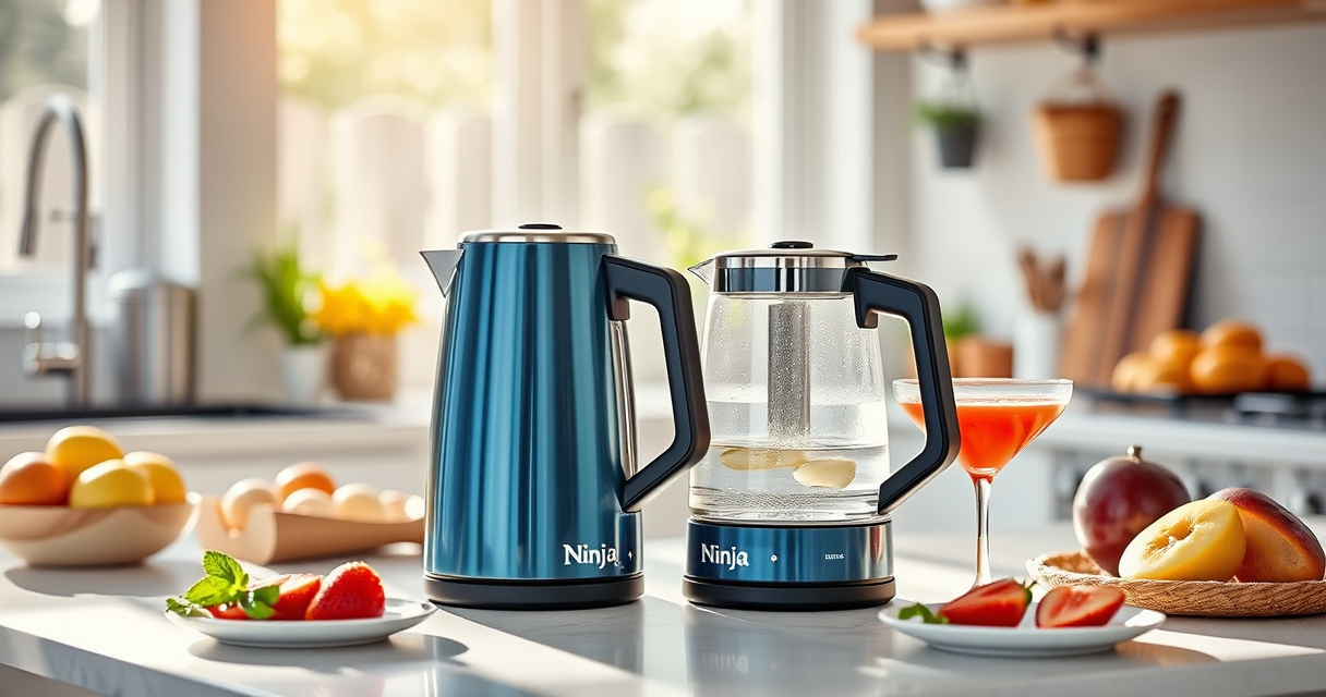Summer Refresh: Delicious Cold Brew & Iced Tea with Ninja KT200BL Electric Kettle