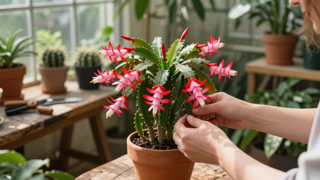 The Simple Fall Trick That Makes A Christmas Cactus Flower For The Holidays