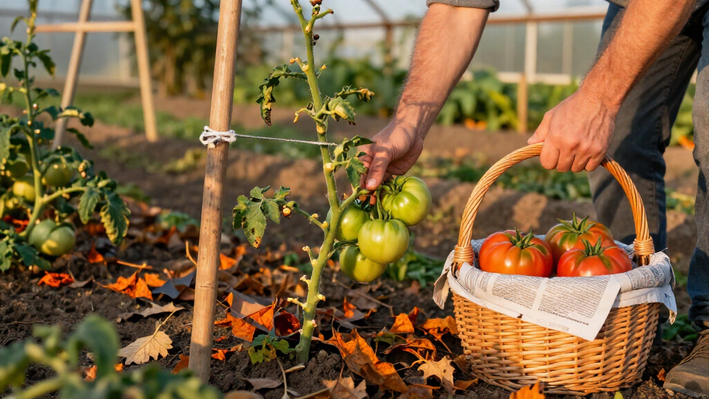 The Simple Fall Trick That Ripens The Last Green Tomatoes, Fast