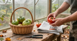 The Simple Fall Trick That Ripens The Last Green Tomatoes, Fast