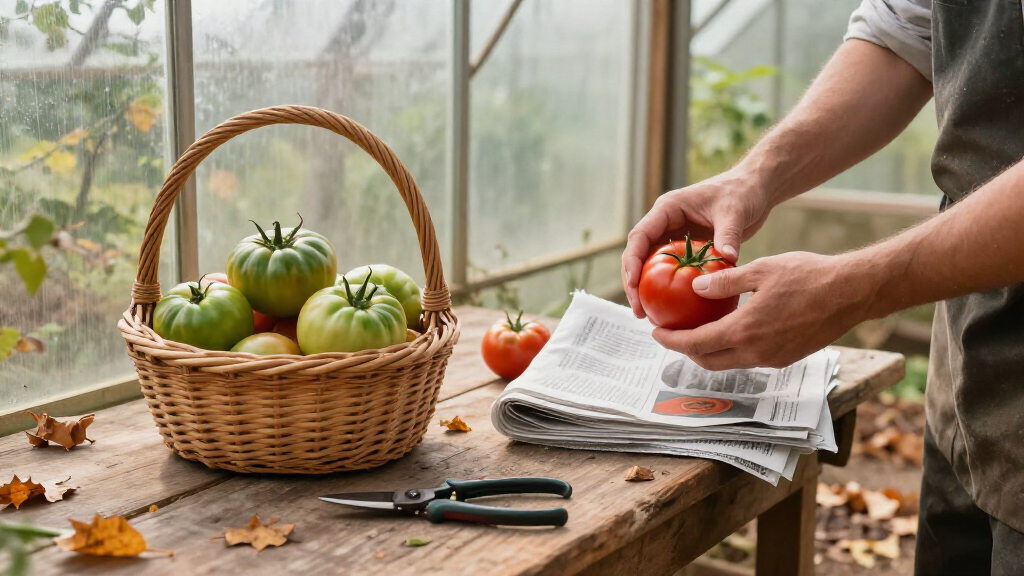 The Simple Fall Trick That Ripens The Last Green Tomatoes, Fast