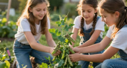 Three Schoolgirls In Kinsale Pulled Up A Pea Plant Covered In Warts (2014)