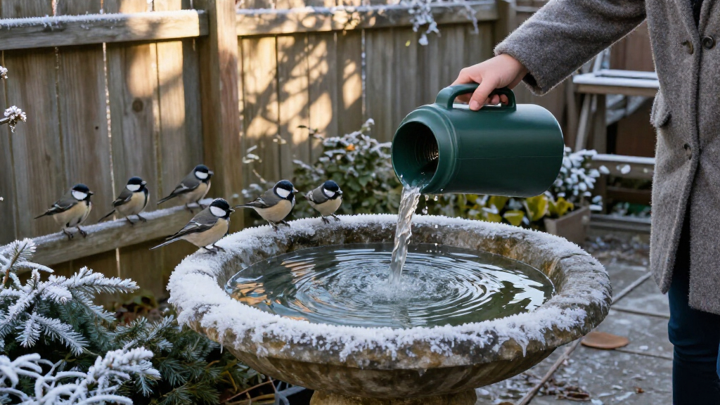 4 Smart Ways To Winterize Your Bird Bath And Stop This Life-Giving Water Supply Freezing Over