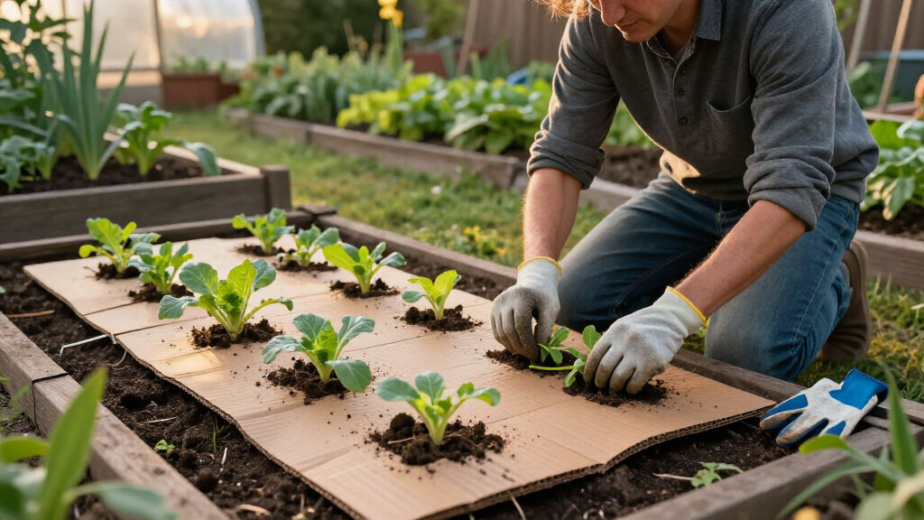 5 Clever Ways To Use Cardboard In Your Garden