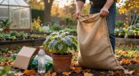 7 Household Trash Items You Should Save In Fall To Protect Plants From Frost