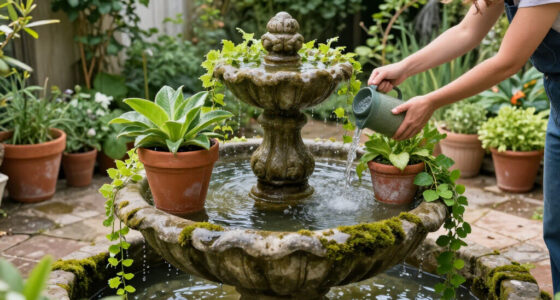 Goldie Hawn’s Fountain Is Surrounded By Plants – And It’s A Masterclass In Planting Around Water