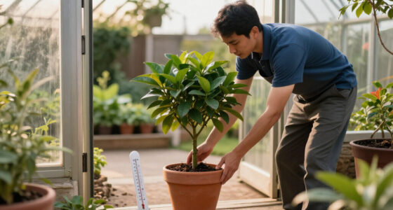 Got Fruit Trees In Pots? This Is The Temperature That Signals It’s Time To Move Them Indoors