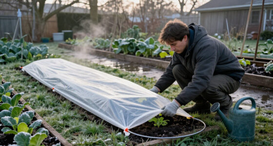 How Do Floating Row Covers Protect Plants From Frost?