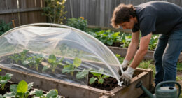 How To Build A PVC Hoop House For Raised Garden Beds
