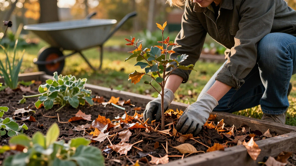 I Never Buy Mulch – These 6 Free Materials From Fall Yard Cleanup Protect Plants All Winter