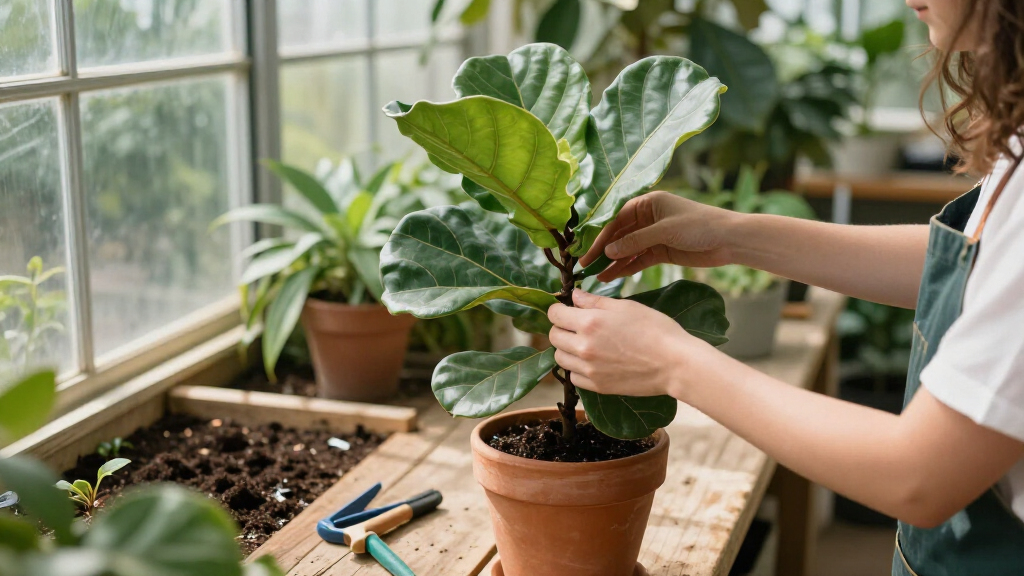 Kristin Davis Named Her Fiddle Leaf Fig After Theo James – And Like Its Namesake, It's Having A Moment