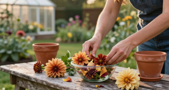 Martha Stewart's Halloween Flower Trick Turns Fading Garden Blooms Into Something Spooktacularly Chic