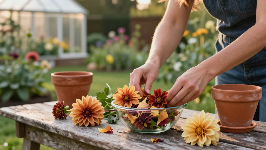 Martha Stewart's Halloween Flower Trick Turns Fading Garden Blooms Into Something Spooktacularly Chic