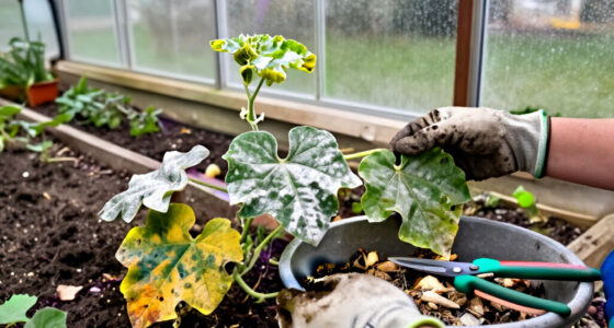 Powdery Mildew At Season’s End, Treat The Plant Or Clean Up And Move On?
